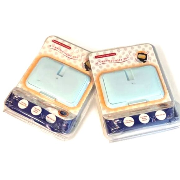2 X Portable Baby Wipe Warmers W/USB For Up To 10 Hours‎ Compact Size - Picture 1 of 4